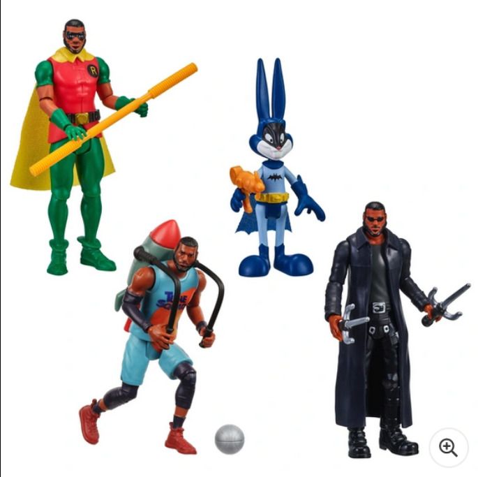 BRAND NEW Space Jam A New Legacy Bugs Bunny Batman Ballers Action Figure Pack