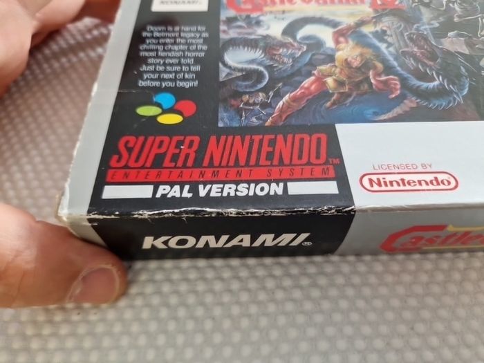 Castlevania IV 4 Super Nintendo Snes Arcade Retro Games Original