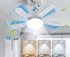 Brand New BLITZWILL Ceiling Fan with Light, Remote Control,