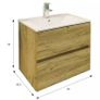 Bathroom Vanity unit and tall cabinet - SET Image 3
