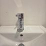 Bathroom Pedestal Sink  and Chrome Tap Brand New Image 3