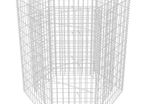 Hexagonal Gabion Raised Bed 100x90x100 cm