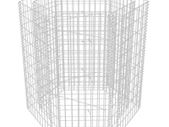 Hexagonal Gabion Raised Bed 100x90x100 cm