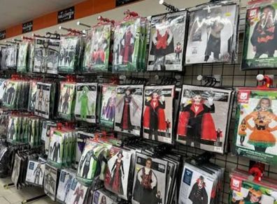 Halloween Fancy Dress Costumes Business Stock