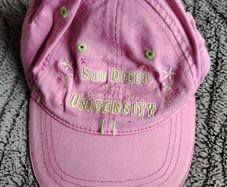 Pink Summer Cap Hat   Age 5-7