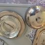 Vintage Food Warmer + Muffiner dish Image 4