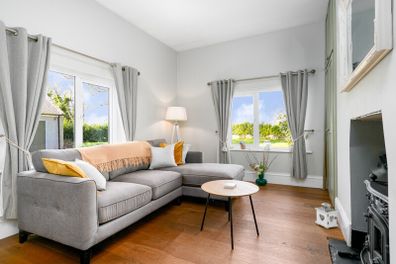 Corner Sofa Grey - L shaped