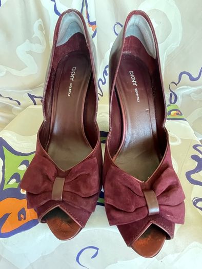 DKNY Peep Toe Heels