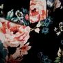 AX Paris Curve Black Floral Peplum Dress Image 4