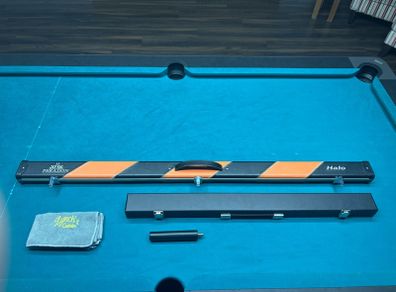 2 Pool Cases, Butt Extension & Cloth