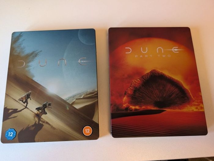 Dune Part 1 and 2 4k Steelbook