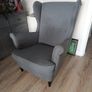 Armchair or armchairs , Ikea STRANDMON grey , wing chair , 120e Image 5