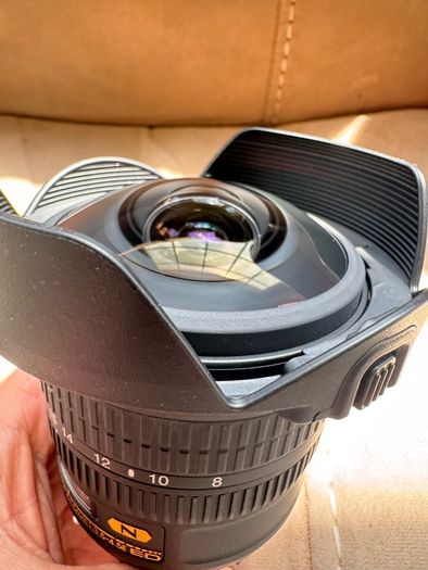 Nikon Af-s Fisheye Nikkor 8-15mm F/3.5-4.5 E Ed Lens