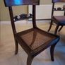 Antique Mahogany Extenable Oval Dining Table & Chairs Image 3