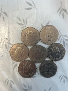 50P millennium coins