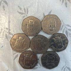 50P millennium coins