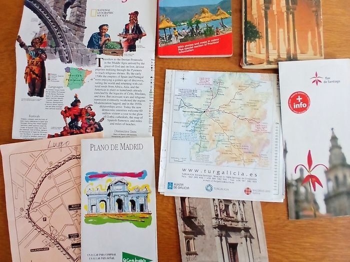 old europe travel guides and brochures