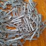 Bulk lot of light grey Lego plates Image 3