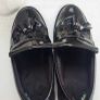 M&S Black Patent Loafers Sz 6UK Image 3