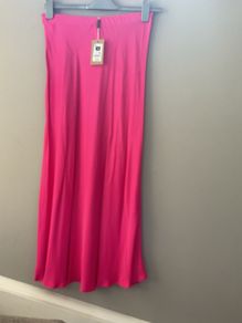 Satin skirt