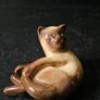 Vintage Siamese  Cats Ceramic Figurines Image 3