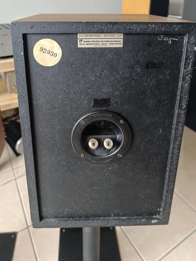 wharfedale denton 2 XP  stereo audio bookshelf speakers Hifi