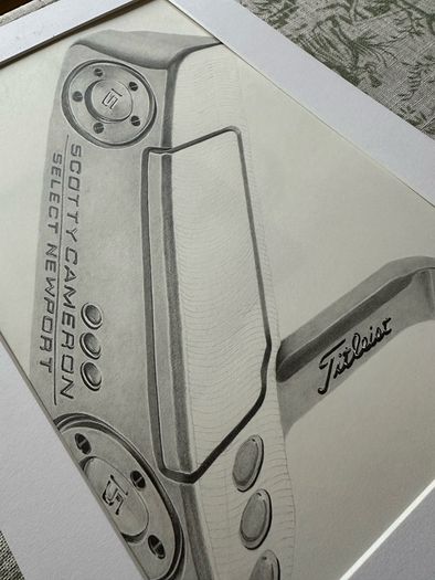 Drawing - Scotty Cameron Putter