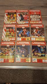 Vintage Liverpool FC Football Programmes 1991 x9