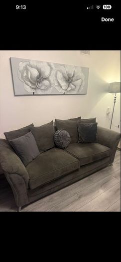 Couch and Armchair