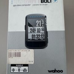 Wahoo ELEMNT Bolt V1 GPS Bike Computer, Brand new never used. In original box.