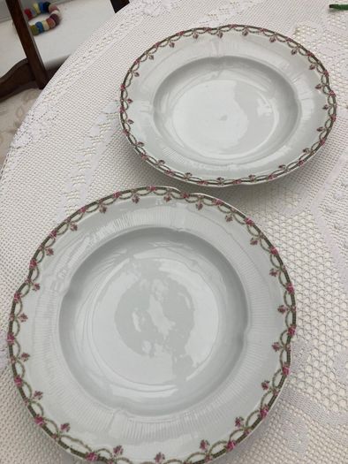 Vintage Limoges porcelain dating back to the late 19th or early 20th century.