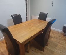table and chairs