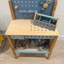 Little Dutch Wooden Workbench & Tool Set Image 2