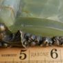 Vintage Green Onyx and Bronze 7" x 5" x 2" Image 7