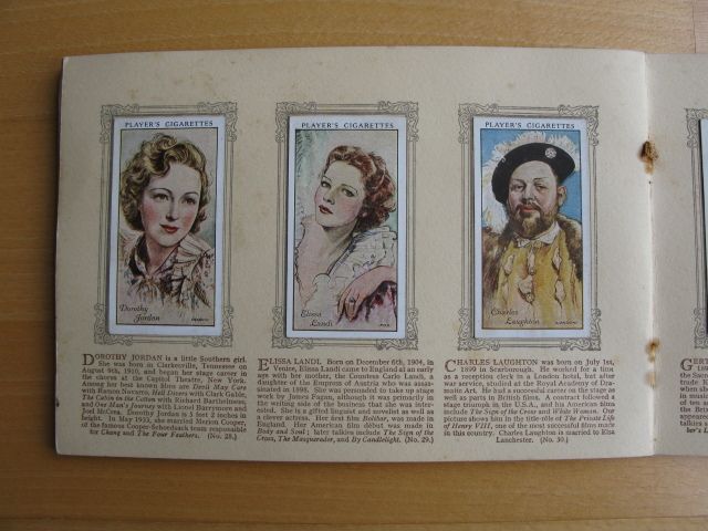 John Player & Sons - An Album Of Film Stars