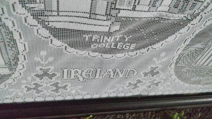 Original Dublin Buildings Pic in Lace