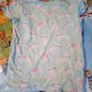 M&S mint green cat short pj Image 2