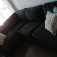 Grey L Couch