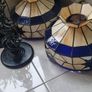 Tiffany style glass nautical table lamp Image 6