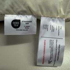 Feather filled cushion insert