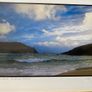 Framed and signed and embossed Original art print  of Clogher Head on the Dingle Penisuala in County Kerry Ireland Image 2