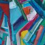 Original brutalist painting original abstract painting Image 5