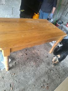 Solid Oak Kitchen Table and Chairs