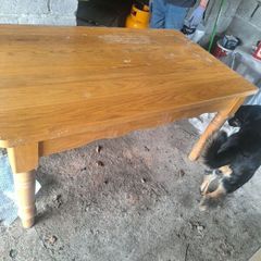 Solid Oak Kitchen Table and Chairs