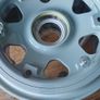Up cycled Eurofighter Typhoon Main Wheel Coffee Table Image 8