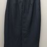 Ede and Ravenscroft Wool Charcoal Midi Designer Skirt Size 10 Image 3