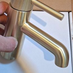 Bathroom Tap Brushed Brass