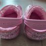 UK4, Crocs Kids' Classic Lined Glitter Clogs Image 4