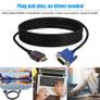 HDMI to VGA D-SUB Male Video Adapter Cable Lead for HDTV PC Computer Monitor Video Adapter Cable Image 10