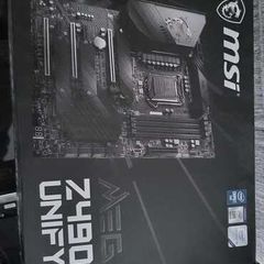 MSI MEG Z490 UNIFY Motherboard ATX, LGA1200, DDR4, 802.11ax WiFi 6 + Bluetooth 5.1, USB 3.2 Gen2, Lightning USB 20G, Type C, M.2,Gen 4 Ready, 10th Gen Intel Core